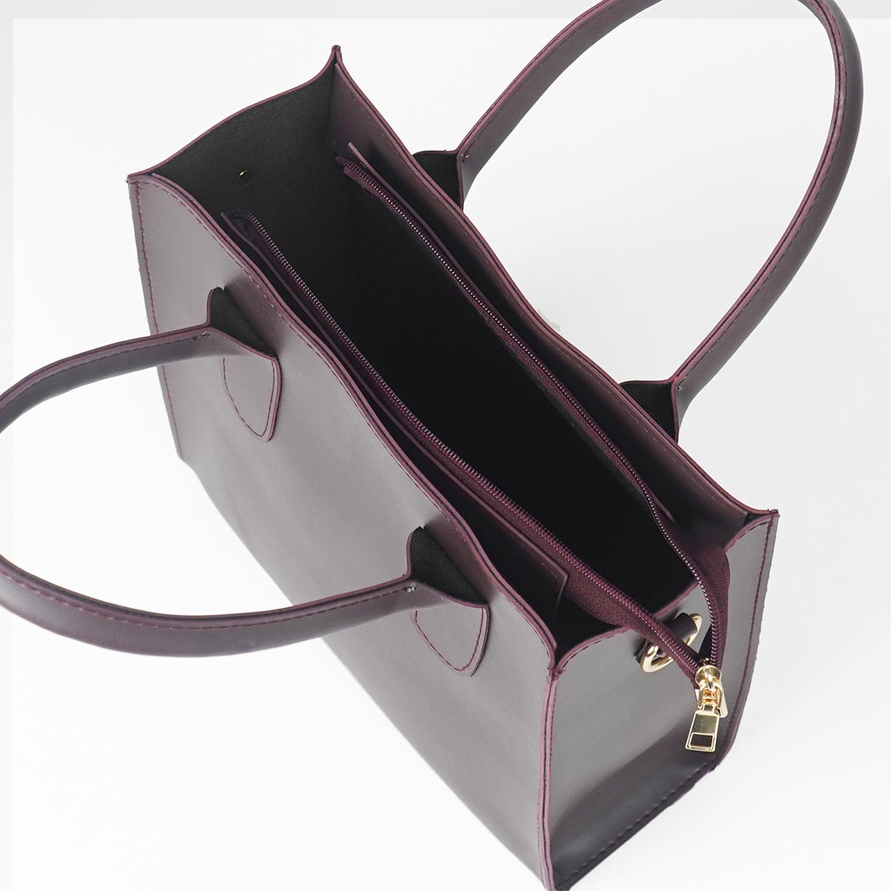 catchy bag set of 3 maroon - Image 3