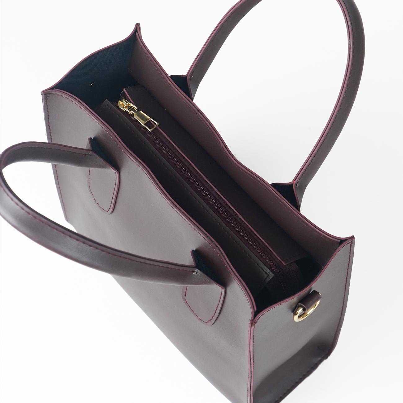 catchy bag set of 3 maroon - Image 4
